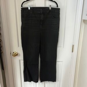American Eagle Outfitters Black Straight Leg Jeans